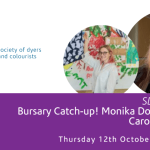 Bursary Catch-up! Monika Dolbniak and Caroline Coyne - SDC W35